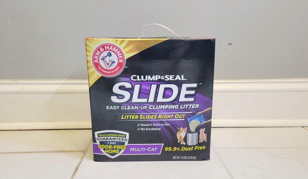 Arm & Hammer Clump & Seal Slide Clumping Clay Cat Litter