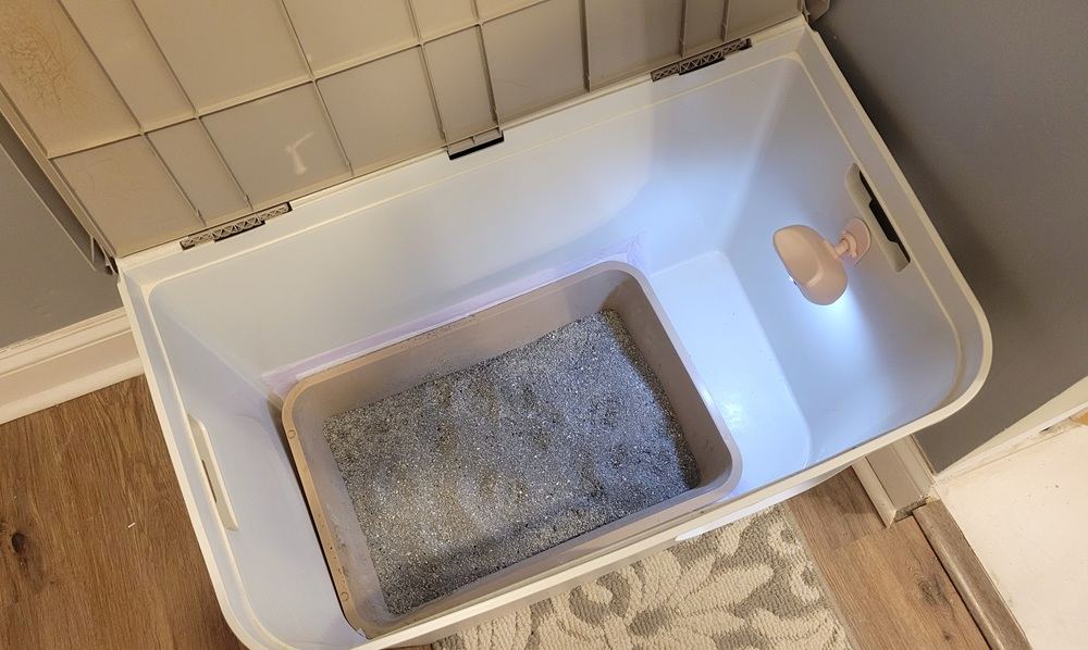 Frisco Multi-Function Covered Cat Litter Box