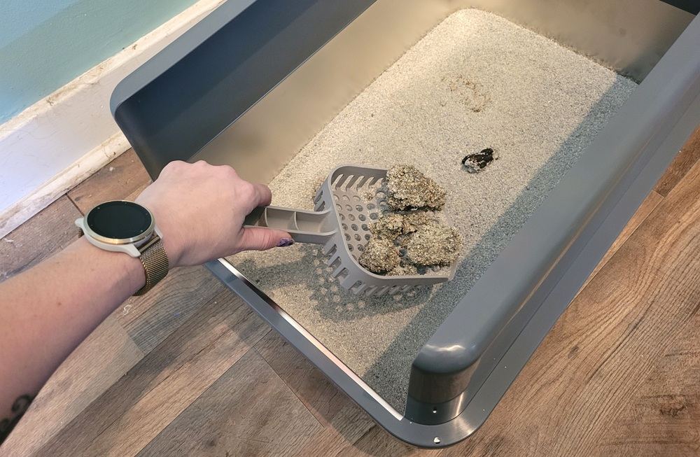 iPrimio Stainless Steel Enclosed Litter Box