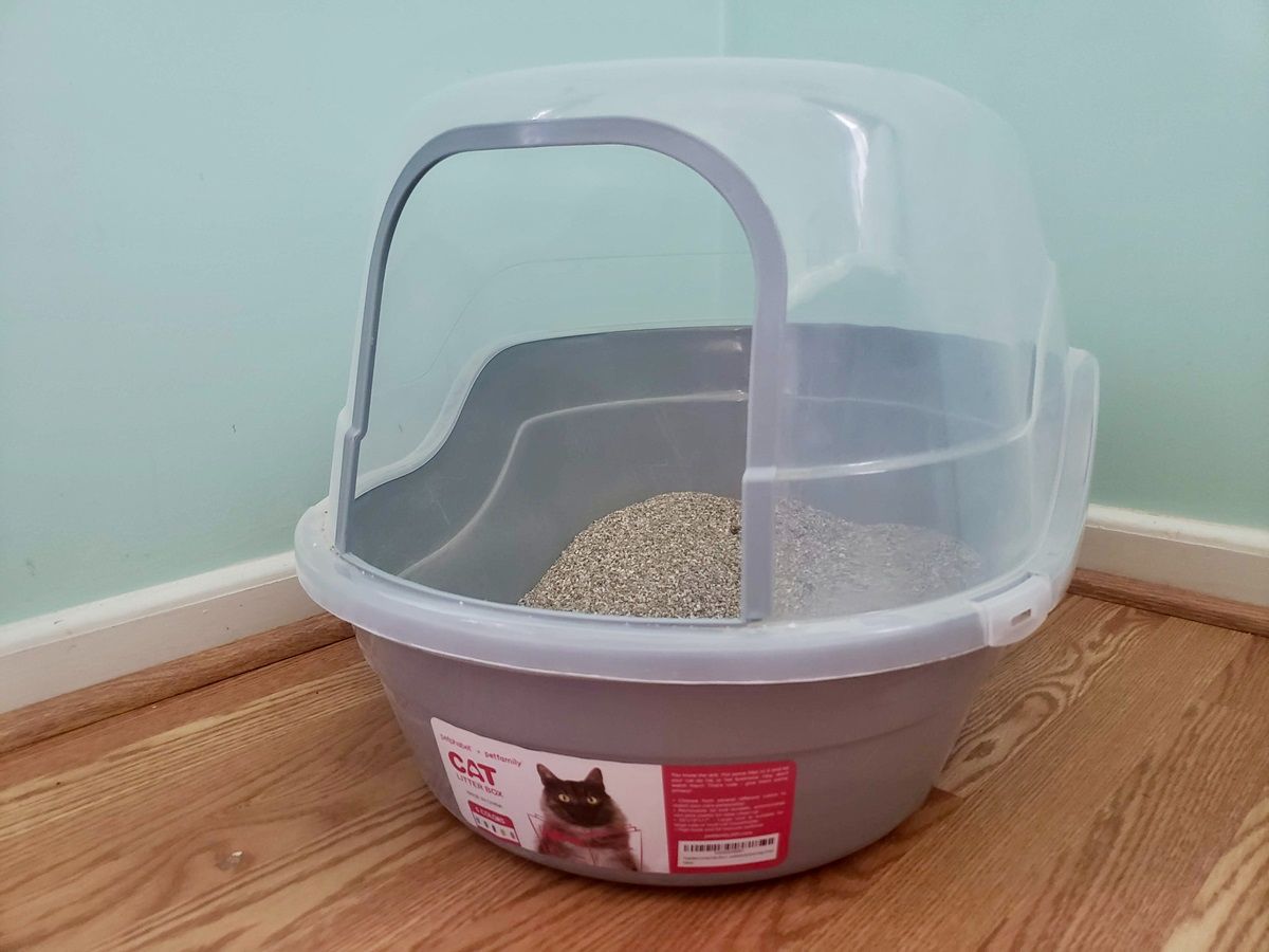 Petphabet Hooded Litter Box