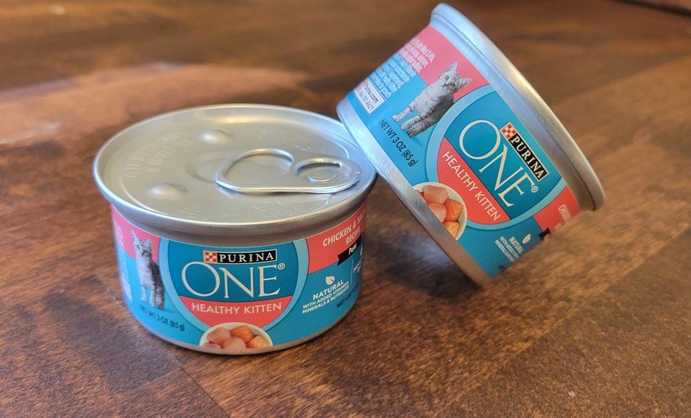 Purina ONE Healthy Kitten Chicken & Salmon Recipe Paté Wet Kitten Food