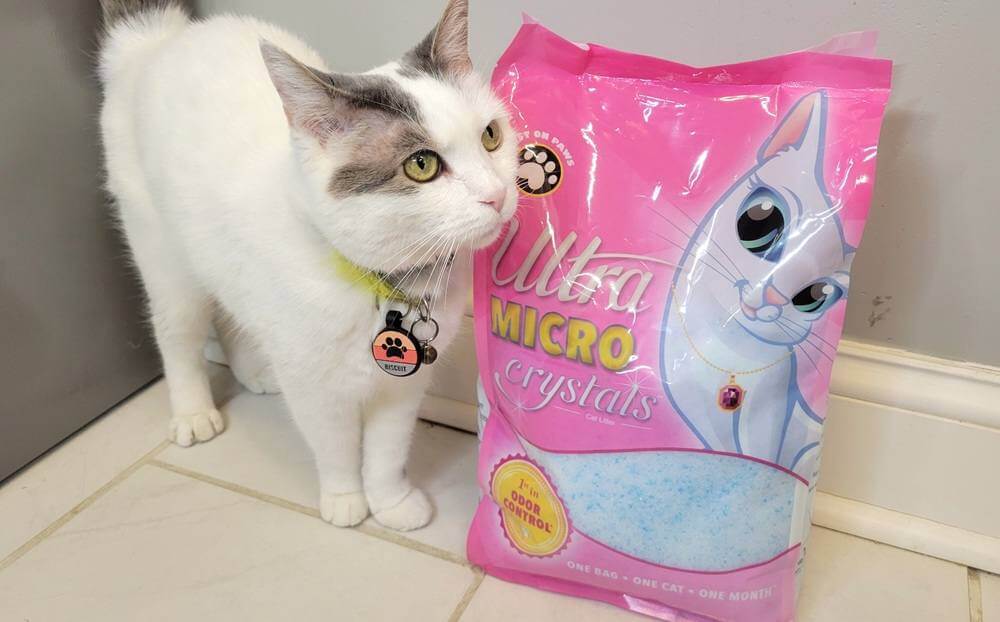 Ultra Micro Crystals Unscented Premium Non-Clumping Cat Litter